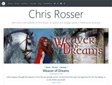 Tablet Screenshot of chrisrosser.net